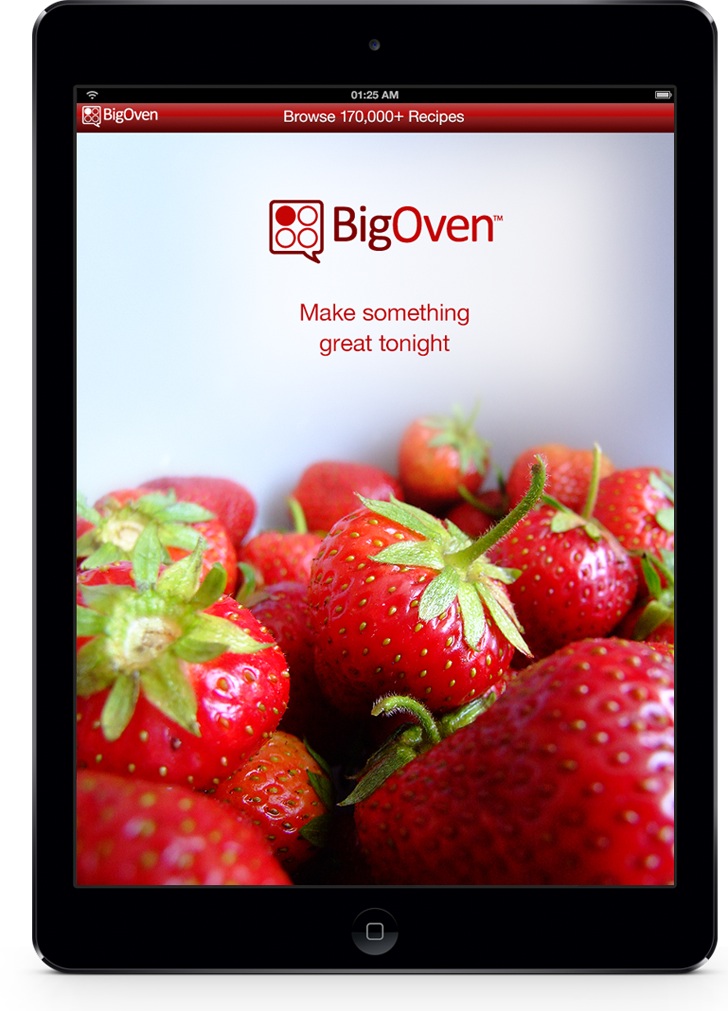 BigOven iPad Application Design