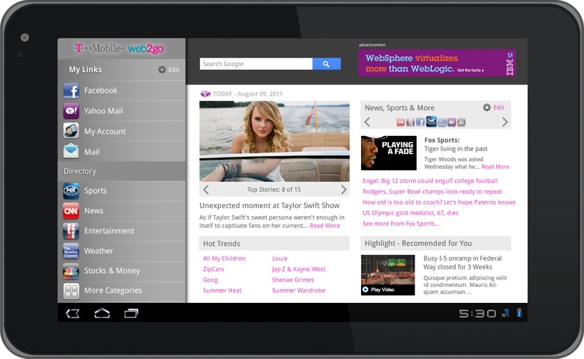 T-Mobile Device App UX Design