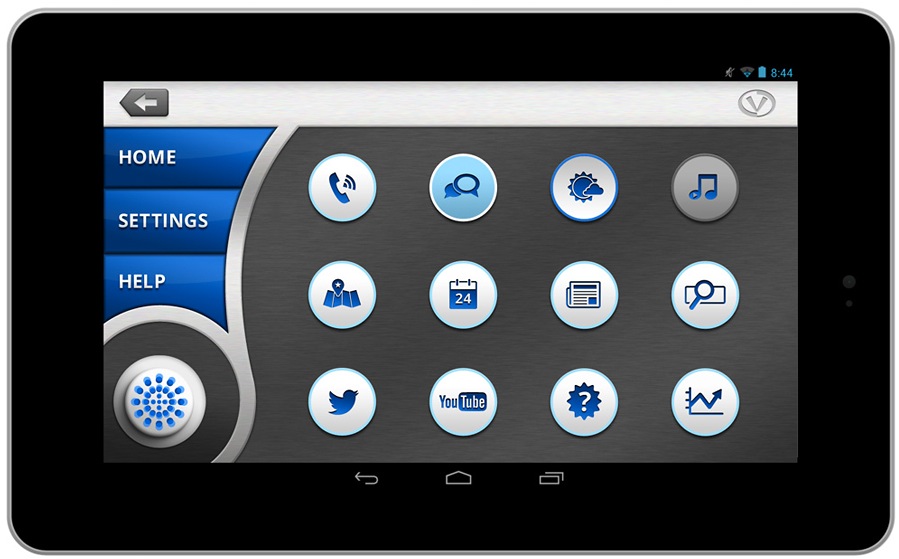 VoiceBox Tablet Dashboard