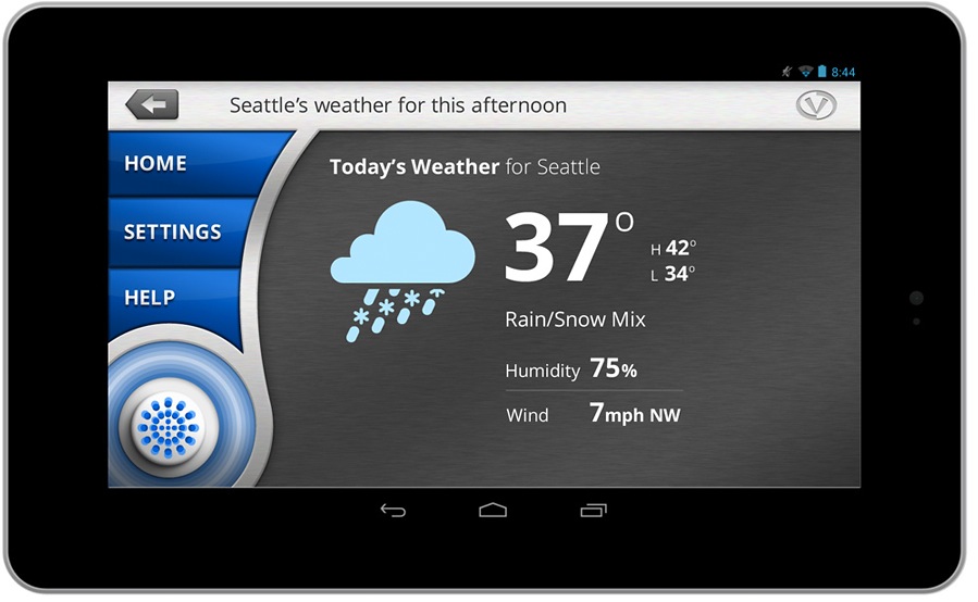 VoiceBox Tablet Weather