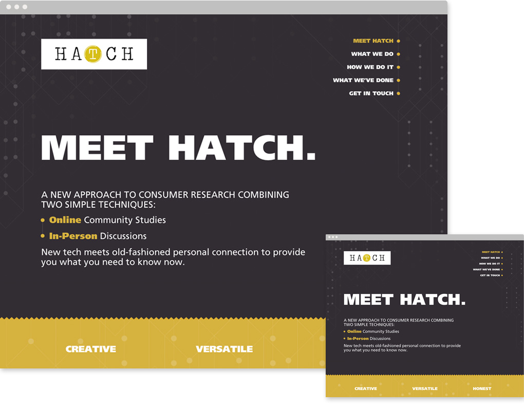 Website UX Hatch